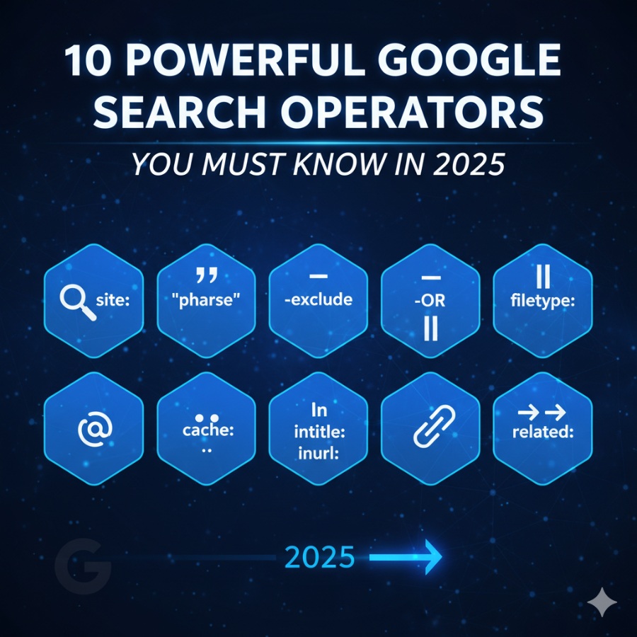 10 Powerful Google Search Operators You Must Know in 2025
